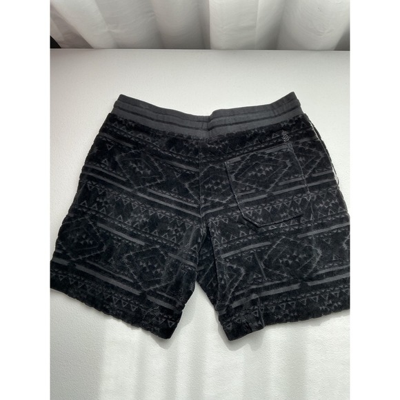 Chubbies Lounge Wear Shorts Aztec Print Soft Casual Comfy Black Medium - Picture 3 of 5